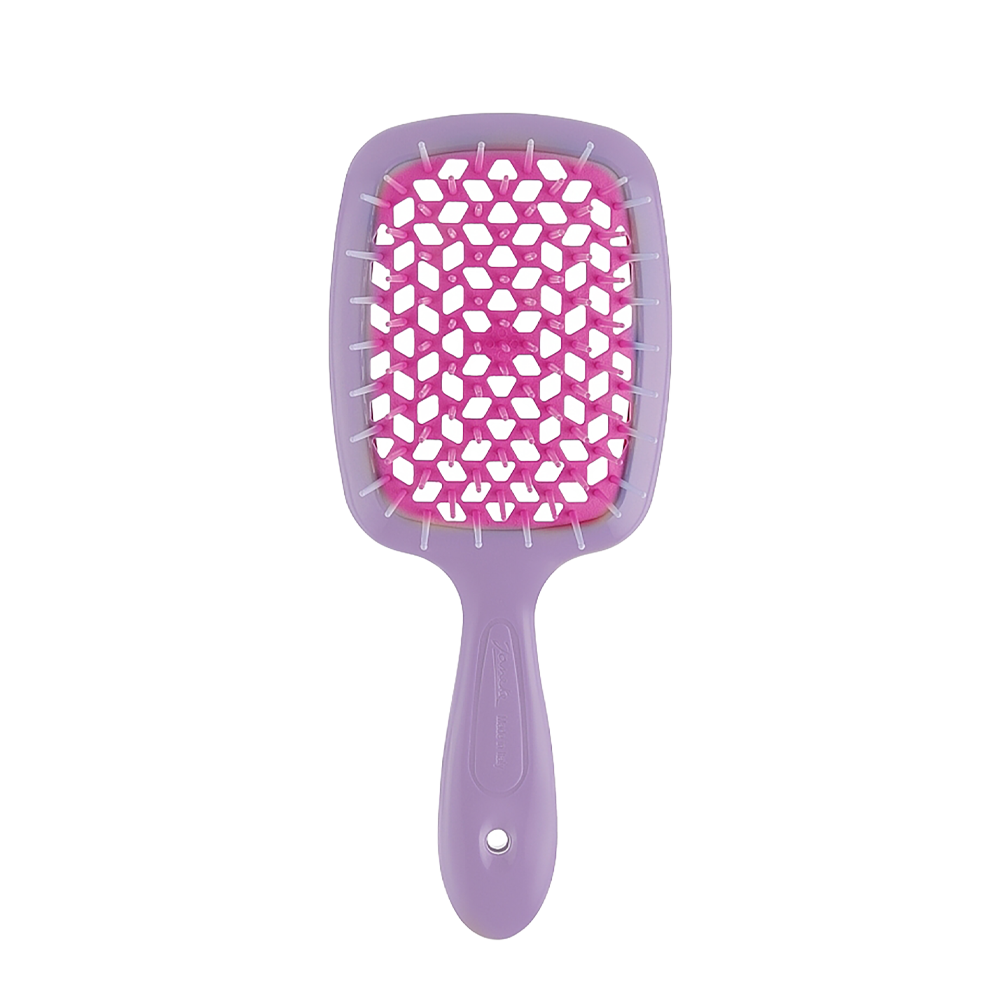Janeke Superbrush Large Lilac & Fuchsia