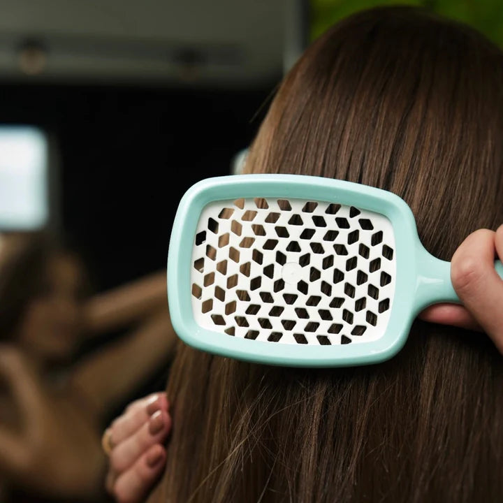 Janeke Superbrush Turquoise & White