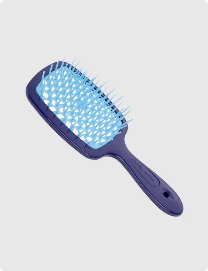 Janeke Superbrush Large Purple And Turquoise