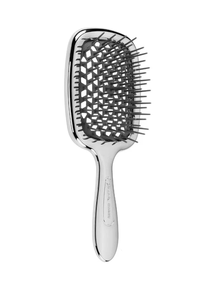 Janeke Large Chrome Superbrush